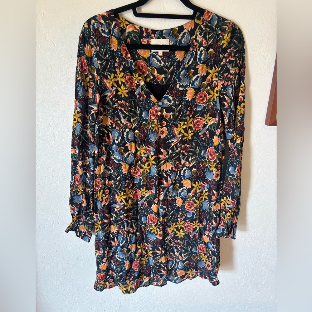 Sezane floral dress